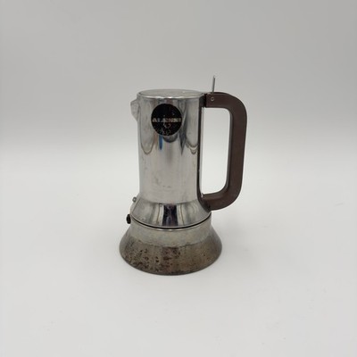 Alessi 9090 Richard Sapper Stovetop Espresso Coffee Maker Made in Italy-1979  