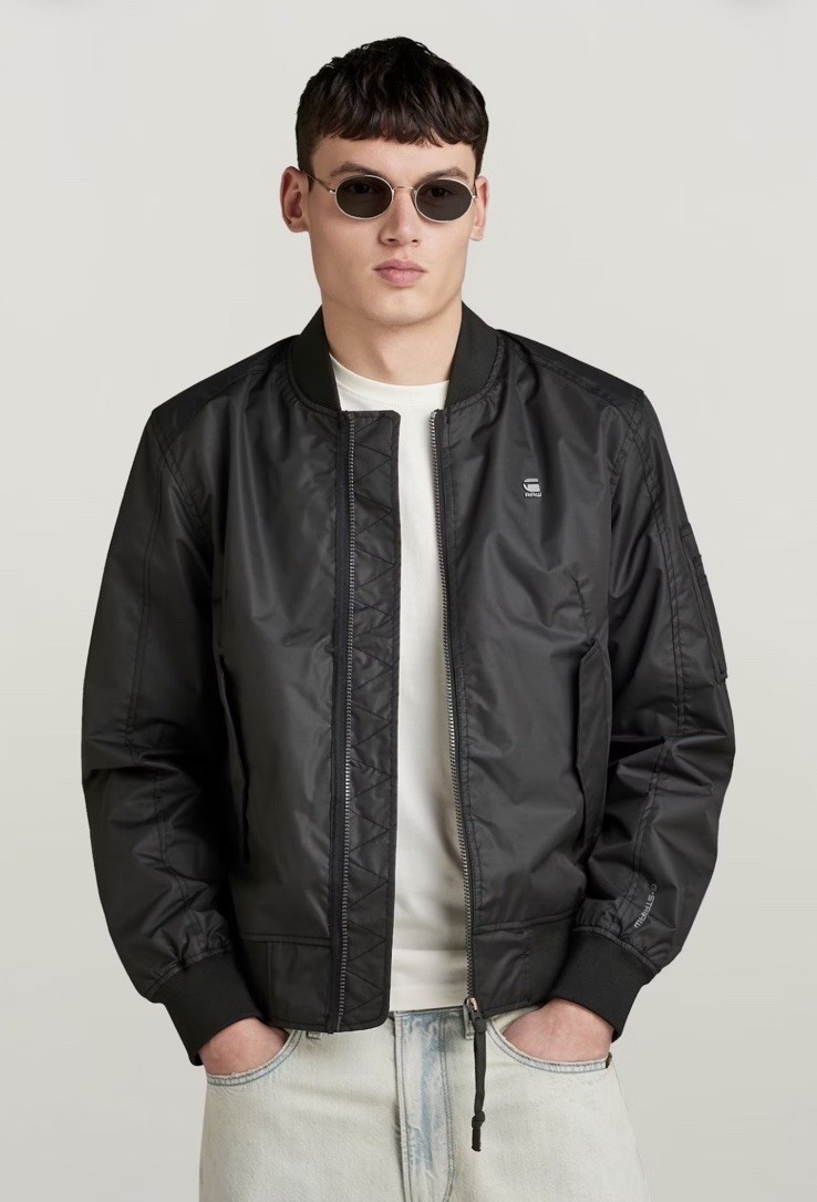 G-Star Raw Men's Arris Unpadded Bomber Jacket Black $240 New | eBay G-Star Raw Men's Arris Unpadded Bomber Jacket Black $240 New | eBay