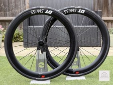 £950 DT SWISS ARC 1100 50mm Disc Carbon Wheelset 1510g 700c Shimano RRP: £2499