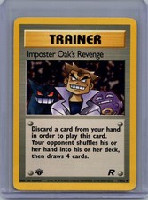 POKEMON IMPOSTER OAK'S REVENGE 76/82 TEAM ROCKET 1ST EDITION NM