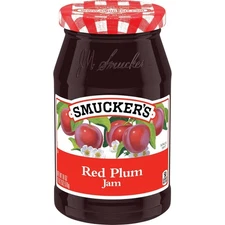 Smucker’s Red Plum Jam, 18 oz Jars (Pack of 6)