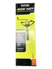 RYOBI 40V HP Brushless Cordless Earth Auger 8 in. - RY40710- TOOL ONLY-