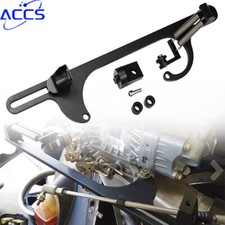 Black Throttle Cable Carburetor Bracket Aluminum For 4150 4160 Carb 307 350 Sbc