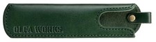 OLFA WORKS BK LEATHER CASE for Bushcraft Knife OWA-C01-G Green Japan