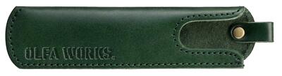 OLFA WORKS BK LEDERETUI für Bushcraft Messer OWA-C01-G Grün Japan