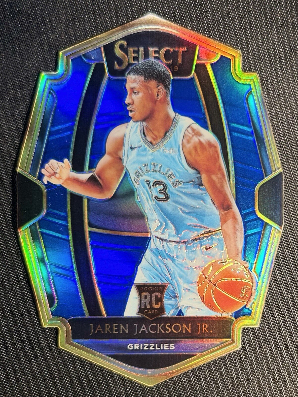 2018 Panini Select Premier Level Blue Prizm /249 Jaren Jackson Jr #132 Rookie RC