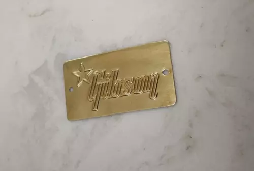 50's Gibson Case Badge