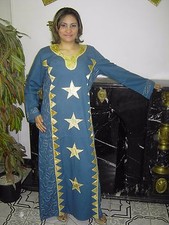 KAFTAN TUNIKA HAUSKLEID STRANDKLEID ÄGYPTEN 