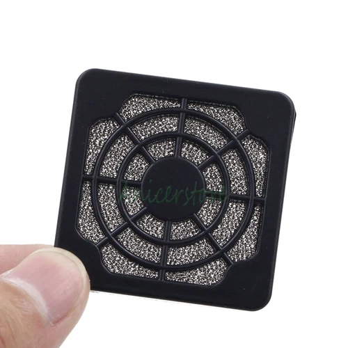 10pcs Dustproof Mesh Guard Plastic + Sponge Foam Filter For PC 40mm Cooling Fan