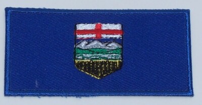 Alberta, Kanada Aufnäher, Patch 9 x 4,58 cm