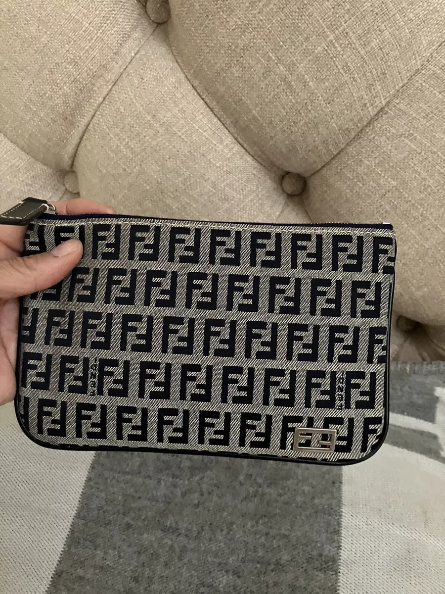 Authentic Fendi Zucca Vintage Cosmetic Pouch