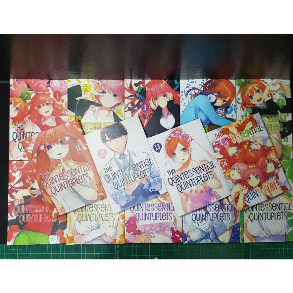 The Quintessential Quintuplets Vol 1-14, Manga Set by Negi Haruba