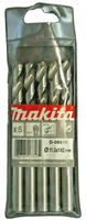 5 Makita Hss Bohrer 11,5Mm 11,5X142 Mm Metallbohrer Metall Spiralbohrer D-06616
