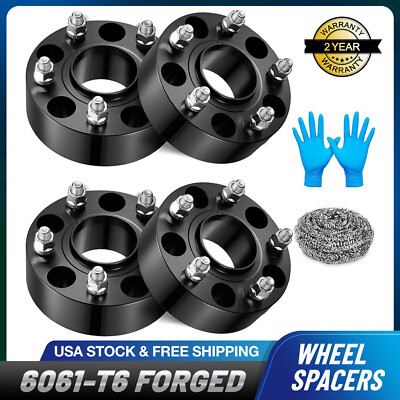 1''-2'' inch Hubcentric Wheel Spacers 5x5 Fits Jeep JK Wrangler Grand Cherokee WK
