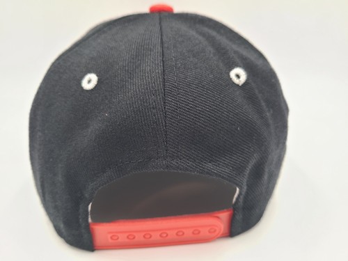 Chicago Blackhawks Zephyr Script Snapback Hat Cap Men Women NHL Hockey Black Red - Picture 7 of 12