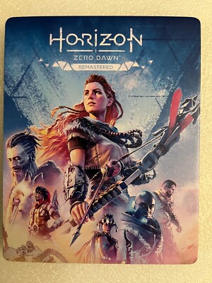 Horizon Zero Dawn Remastered Custom-Made G2 Steelbook Case PS5 (NO GAME)