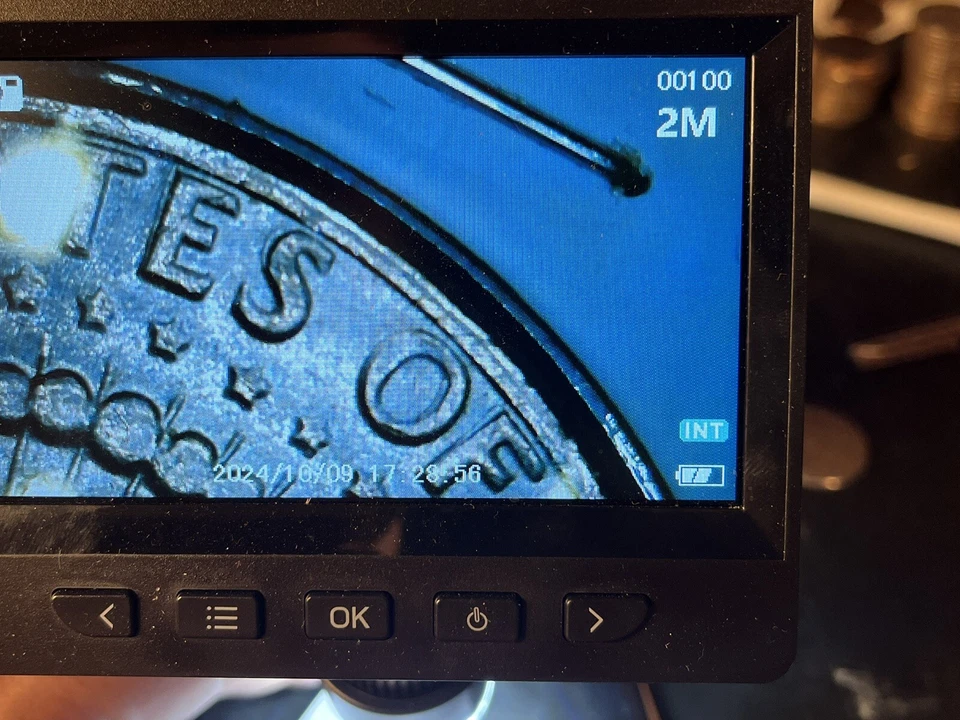 1980 P Kennedy Half Dollar 50 Cent Coin *RARE* Doubling #39 Whitesquirrelcoins - Image 4 of 4