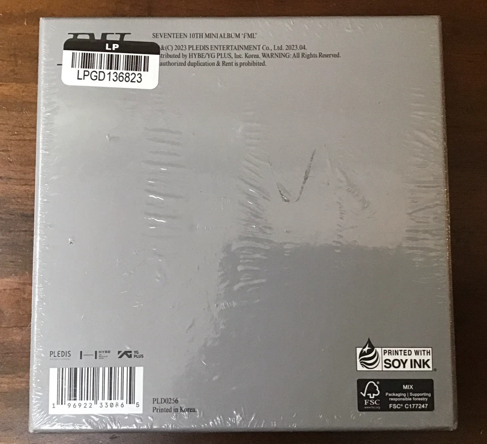 NEW Seventeen 10th Mini Album FML Fallen, Misfit, Lost GREEN K-POP 2023 Sealed - Image 2 of 4