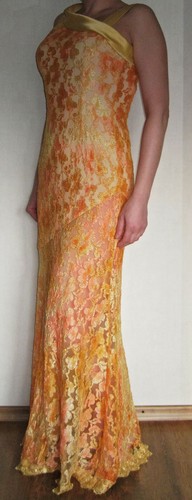 Ladies Evening Dress, Handmade, private one copy - Picture 3 of 5