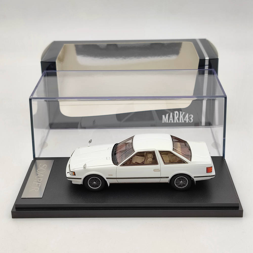 Mark43 1:43 Toyota Cresta 2.5GT Twin Turbo 1991 Noire – Miniature Collection, échelle 1/43