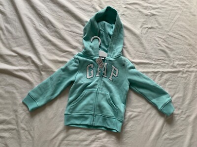 KAPUZENPULLOVER LANGARM GAP Junge 2 Jahre blau markiert nicht getragen