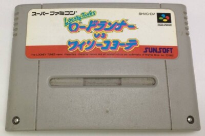 Road Runner vs Wile E. Coyote SNES SFC Nintendo Super Famicom Japanische Version