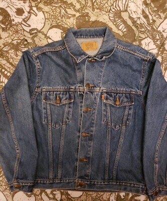 LEVI’S / 90's USA BIG SIZE denim jacket 90s Trucker Jacket (plus Size) - Medium Wash | Levi's® US