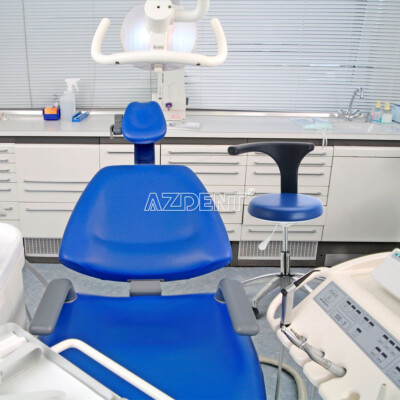 Baistra Dental Unit Chair – DC Motor Computer Controlled, Hard Leather, With 2 Doctor Stools, 110V