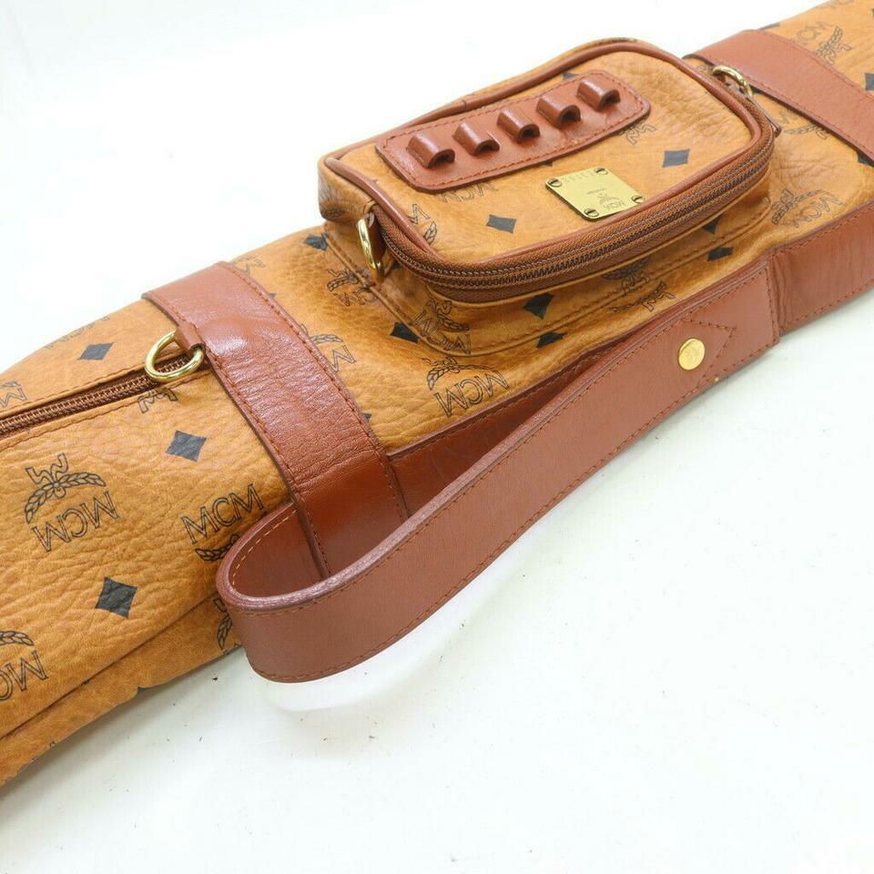 MCM キャディバッグ MCM Monogram Visetos Golf Club Bag Caddy Case 863455 | eBay