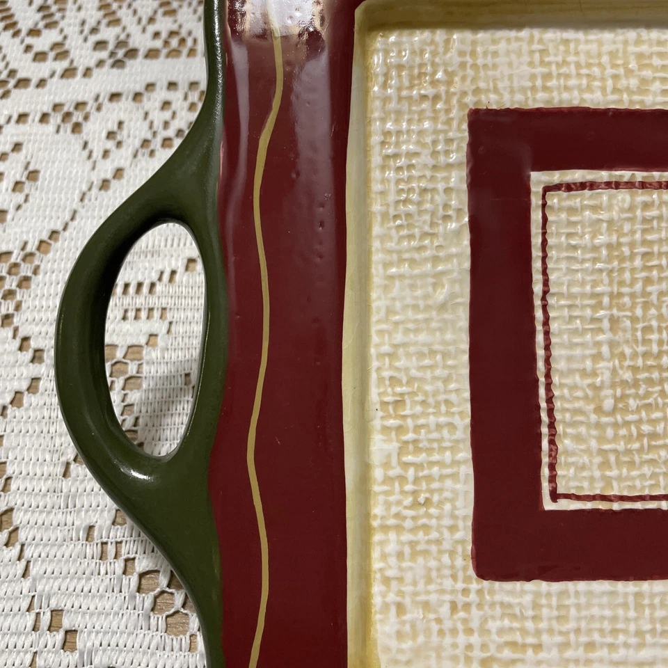 Bandeja para servir gallo rara - Rise N Shine - pintada a mano para diseños de parques 7,5 x 15,5 Foto 4 de 4