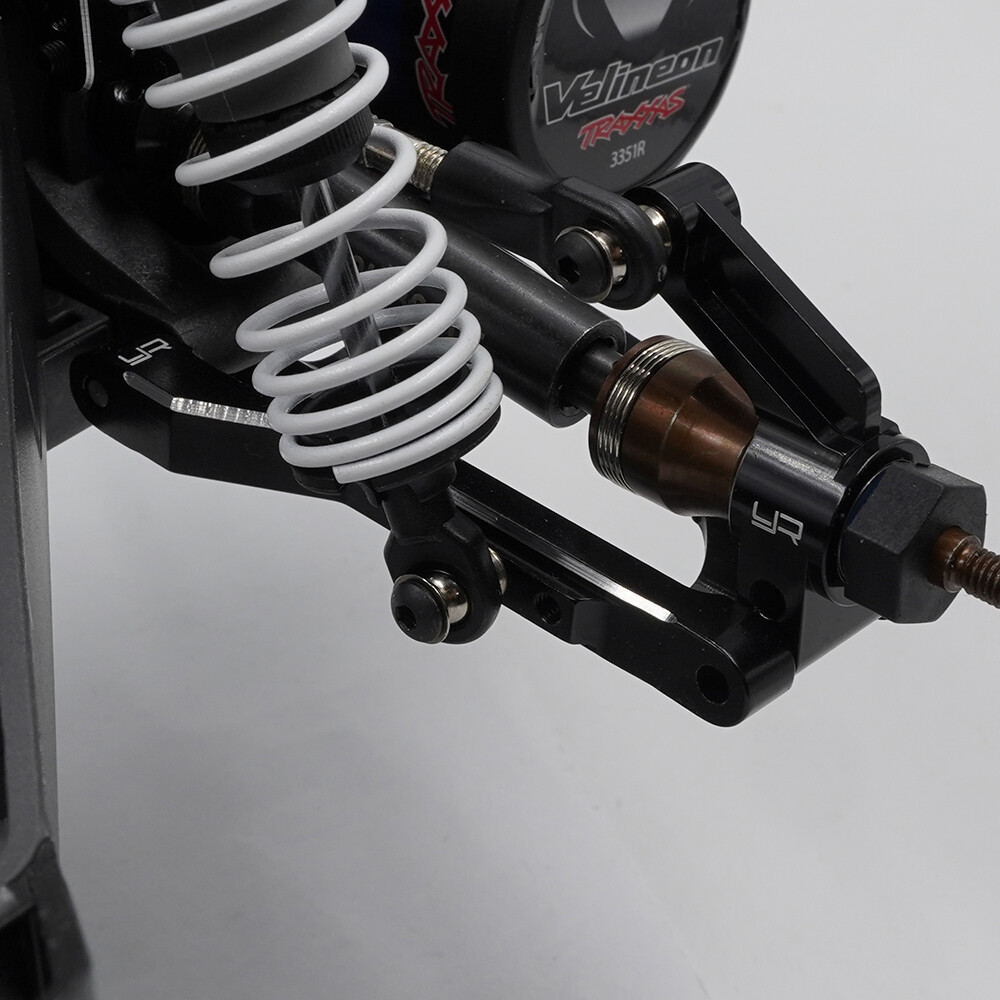 Set Nocche Posteriori In Alluminio Nero Yeah Racing Per Traxxas Drag Slash – TRSL-020BK