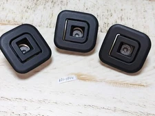 04-10 BMW 535xi E60 Rear Child Seat Anchor Cover Trim Set of 3 7040406 OEM