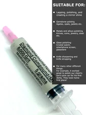 Tech Diamond Tools Diamond Paste Compound Polishing Lapidary 8,000 (M) Grit, 5 g