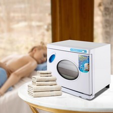 110V Towel Warmer & Sterilizer Cabinet 200W Spa Towel Warmer, U.V. Light Heating