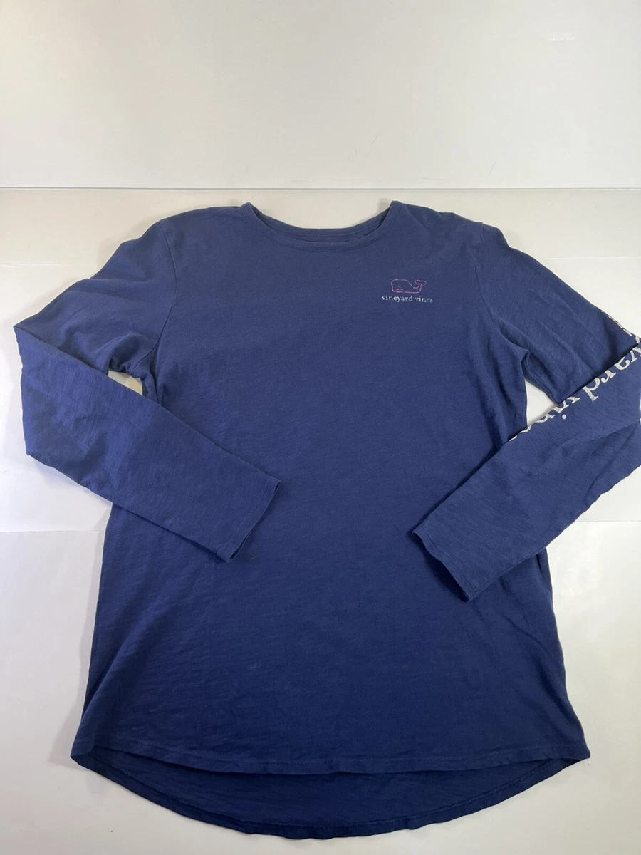 Navy blue vineyard vines shirt cheap