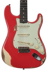 Fender Custom Shop 1960 Stratocaster Heavy Relic, Fiesta Red Over Vintage White