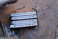 Ridgid 500B Style Bolt Threader Dies, RH, 3/8"-16, UNC