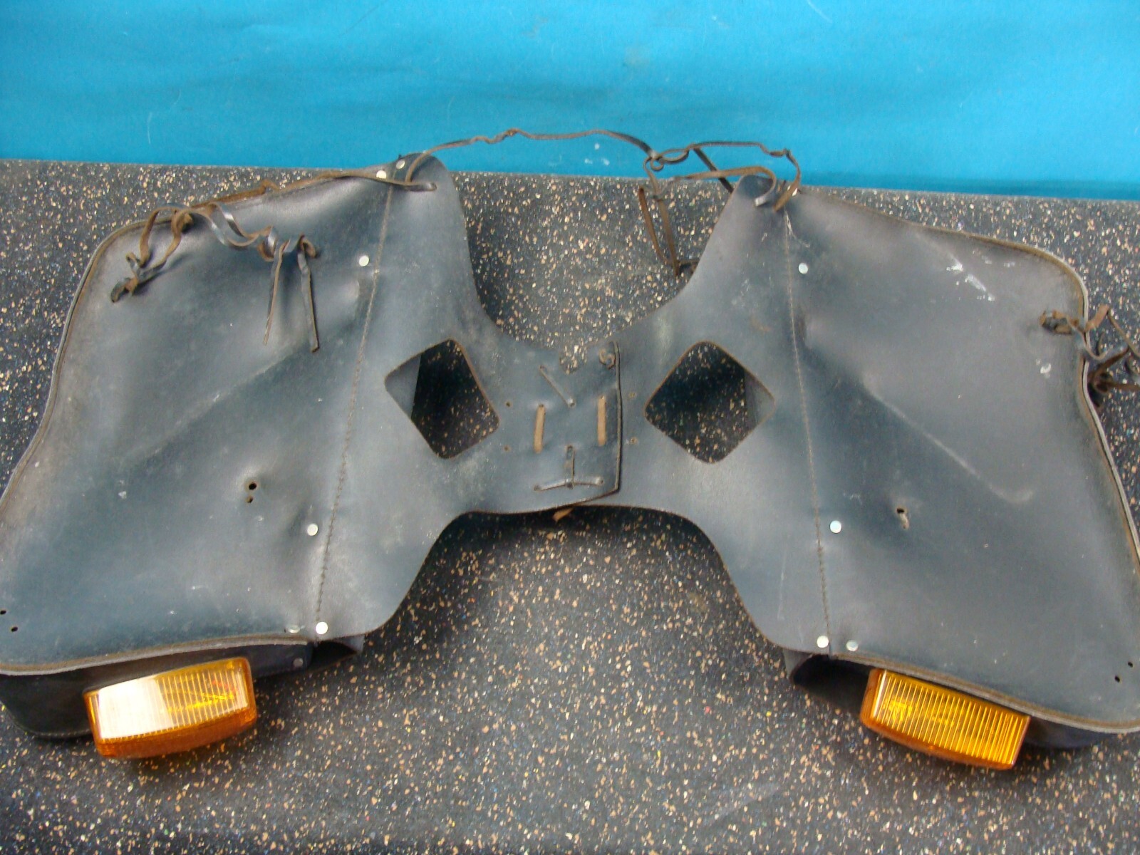 Vintage Harley Davidson Leather Motorcycle Saddle Bags eBay