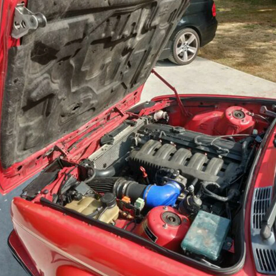 2PCS For 1984-1985 BMW 318i Front Bonnet Hood Lift Supports Gas Shock Struts Foto 4 de 4