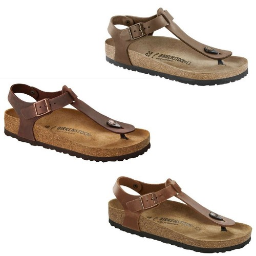Birkenstock Kairo Habana Antique Tabacco Brown Ankle Strap Slingback Sandals  NEW | eBay