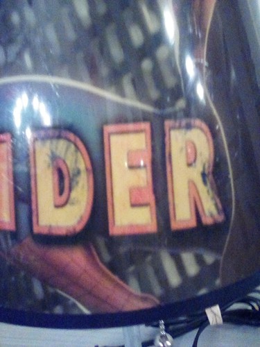 Marvel Spider Sense Spiderman kid's stick lamp pull switch table lamp - Picture 5 of 5