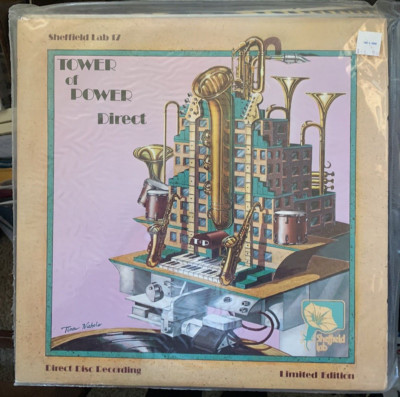 その他 LP Tower Of Power Direct LAB17 SHEFFIELD LAB /00260 Tower of Power-Direct-Sheffield Lab 17-Ltd Ed Direct Disk LP