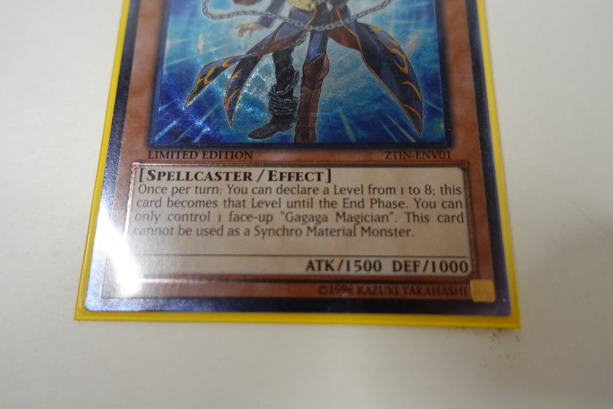 Yu-Gi-Oh! Gagaga Magician ZTIN-ENV01 Ultimate Rare Limited