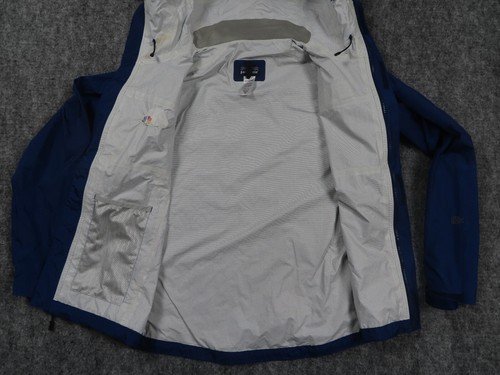 Patagonia H2NO Jacket Mens XS Blue Torrentshell Rain Coat Hooded Waterproof - Picture 3 of 12