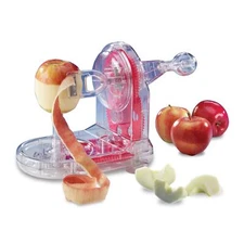 Starfrit Apple Peeler - Easily Peels All Types of Apples - Spring Loaded Arm