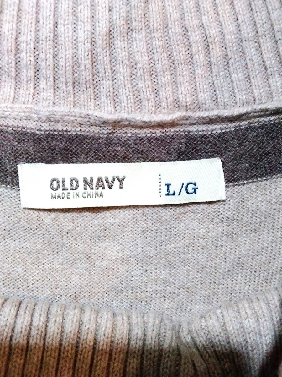 Old Navy Sweater Dress Women's L Tan and Brown Stripes | eBay