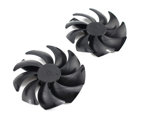 Cooling Fan For Sapphire RX 5500 5600 5700XT RX5700 XT FD10015M12D - Picture 3 of 15
