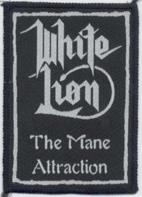 White Lion The Mane Attraction Original Aufnäher Patch