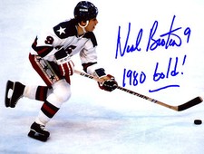 NEAL BROTEN USA 1980 Gold Medal Olympian Signed 11