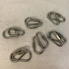 MAILLON RAPIDE 7370F-3/16" Pear Quick Link,3/16 in.,264 lb. PK 12